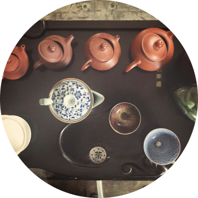 sacred wander tea table